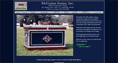 Desktop Screenshot of mcguinnfarms.com